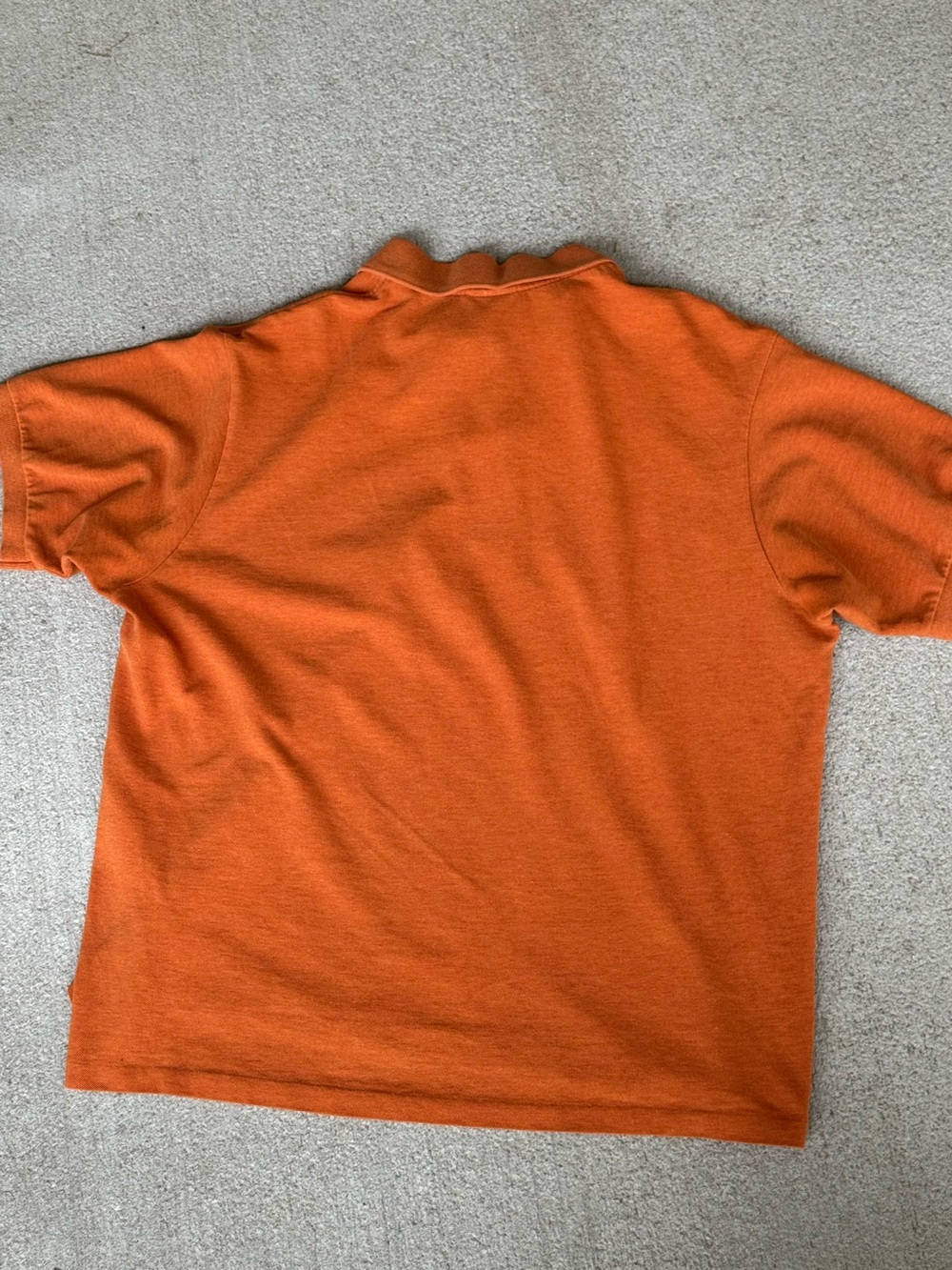 Vintage Lacoste Orange Short Sleeve Polo - Picture 5 of 6